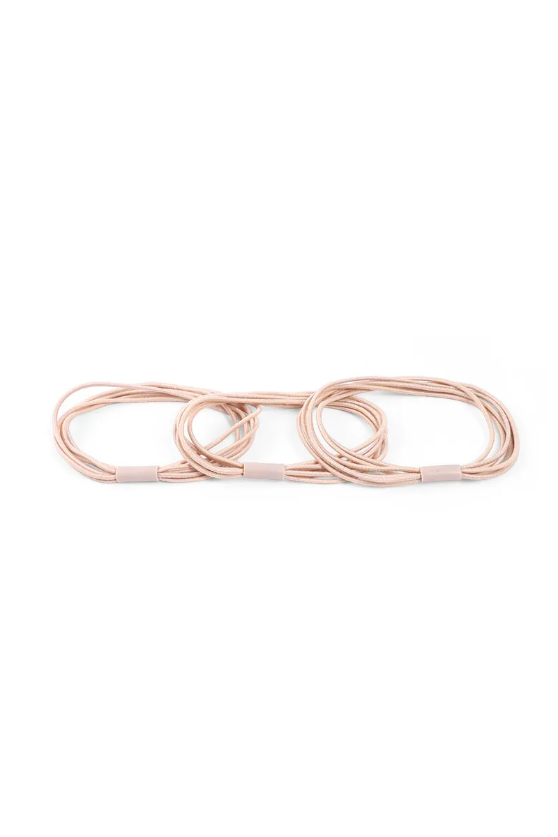3 Pcs Multi-Strand Elastic Hair Bands for Women JWH000050BEI