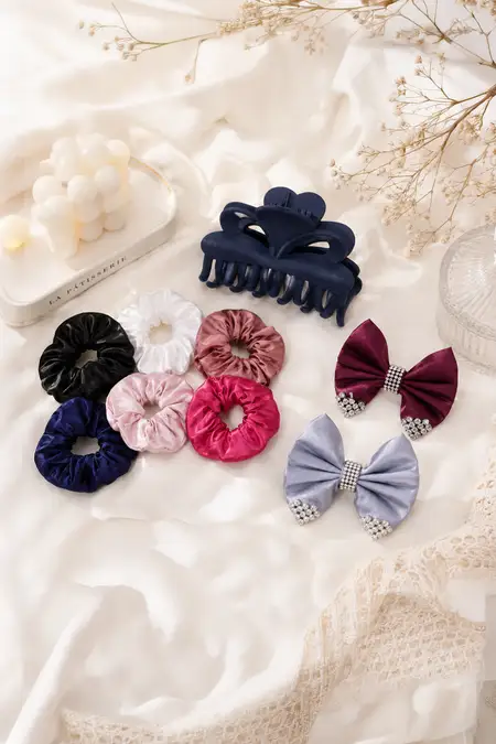Pack of 3 Hair Accessories Combo for Women