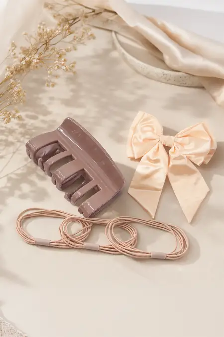 Pack of 3 Hair Accessories Combo for Women