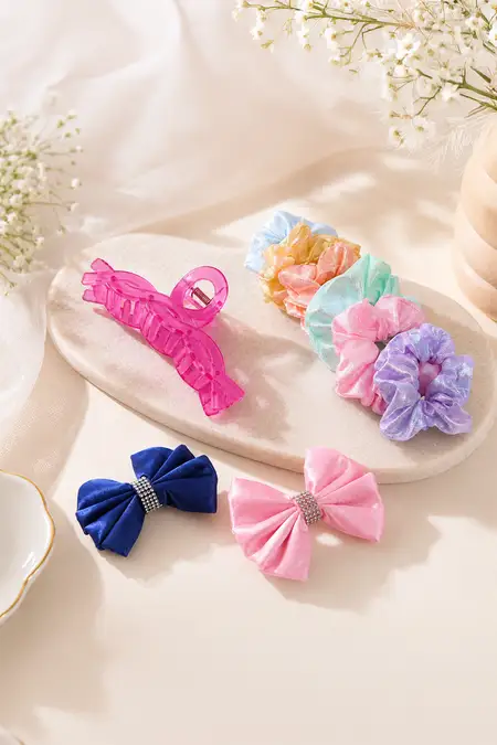 Pack of 3 Hair Accessories Combo for Women