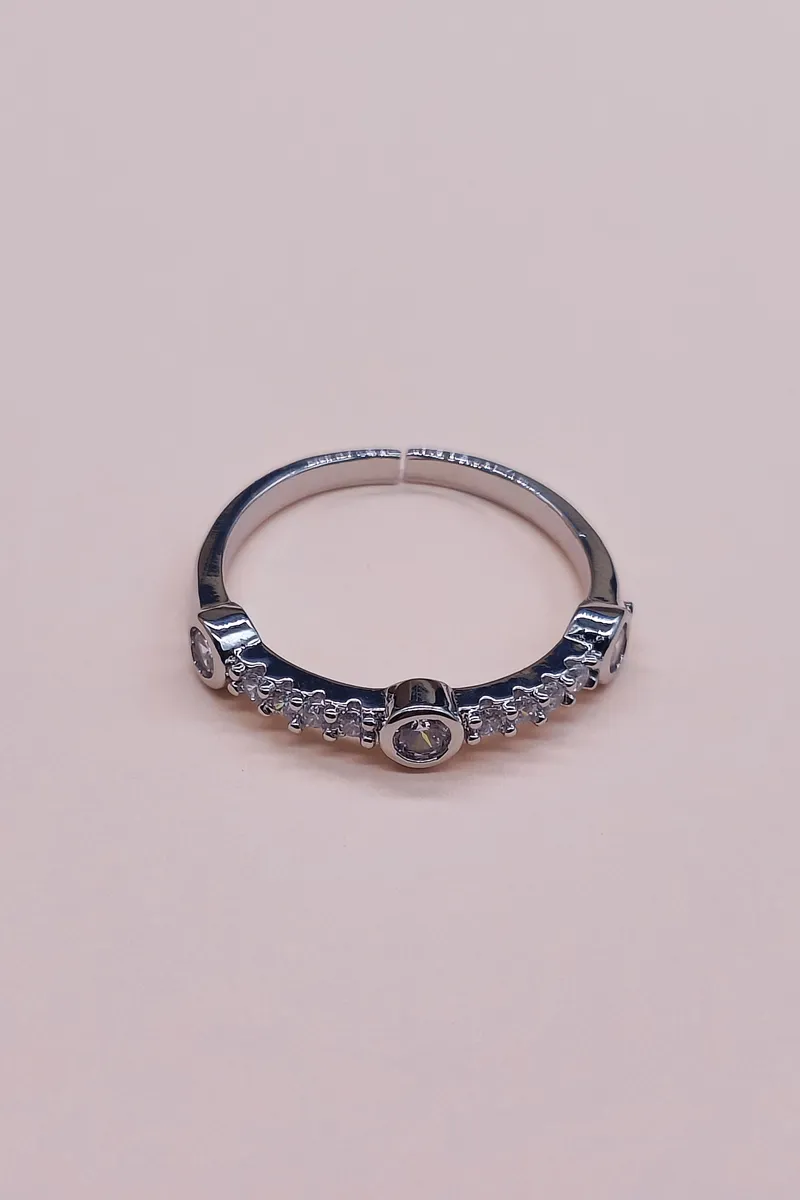 Fashion Adjustable Ring for Women & Girls JWR00003SIL