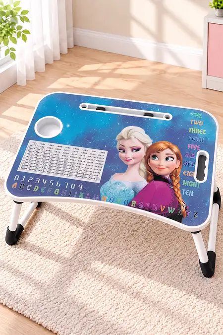 Frozen Sisters Educational Study Table for Kids