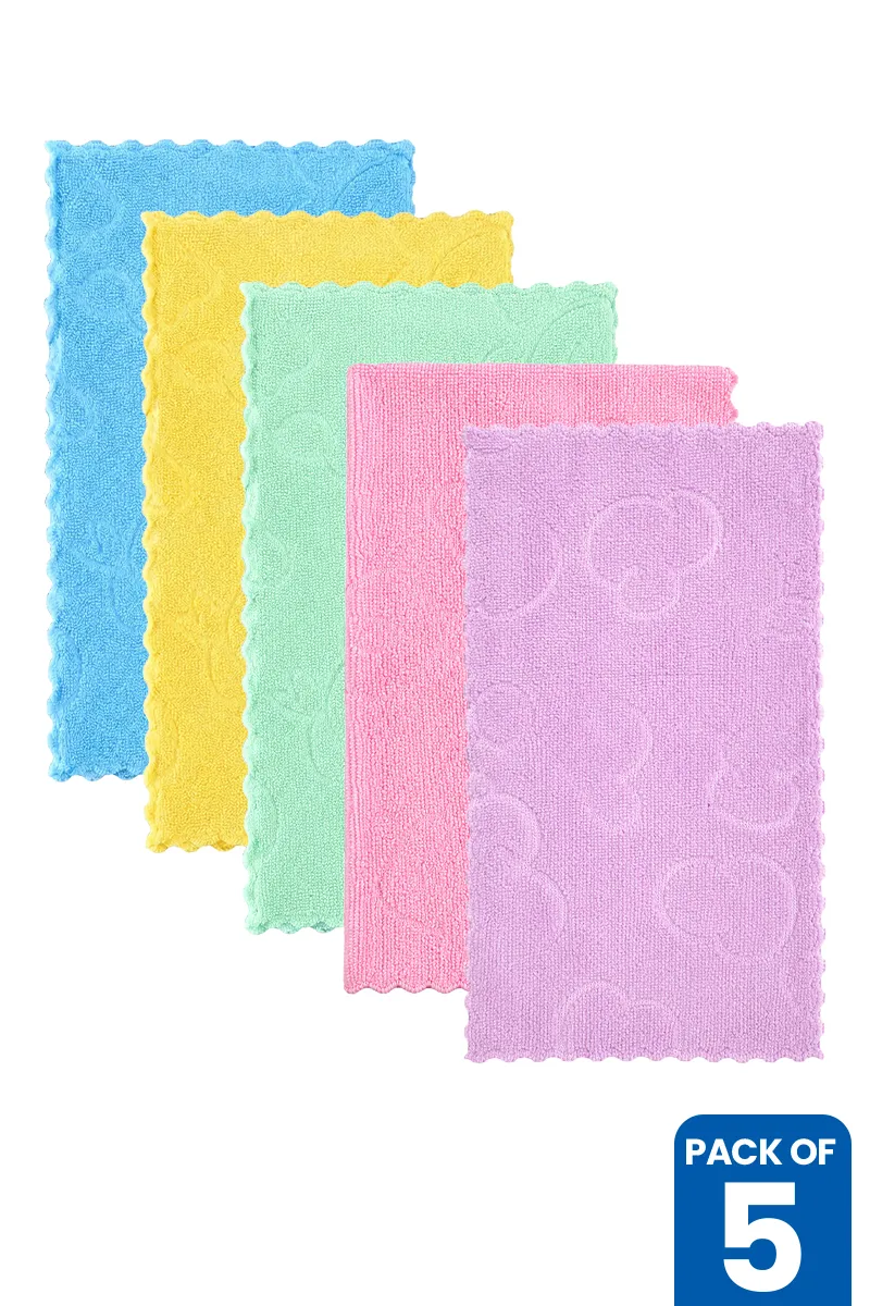 Microfiber Kitchen Towel - Set of 5