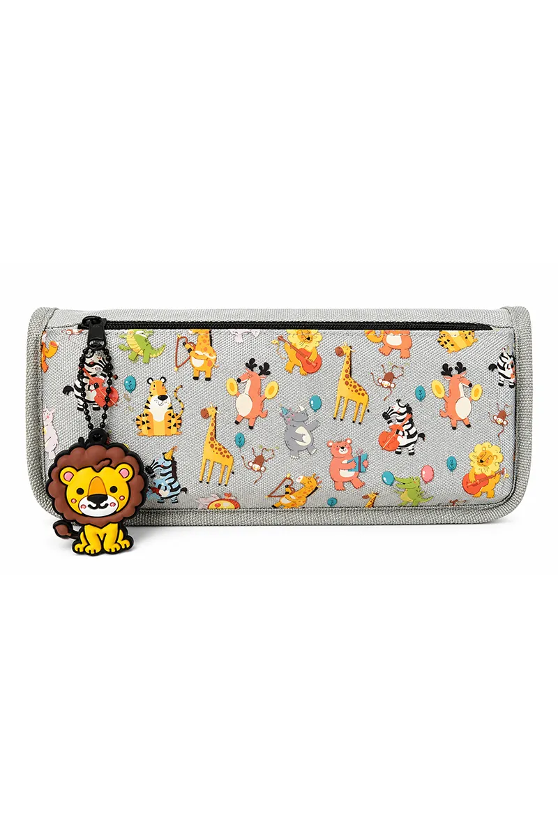 Printed Lion Pencil Case / Pouch - Pack of 1