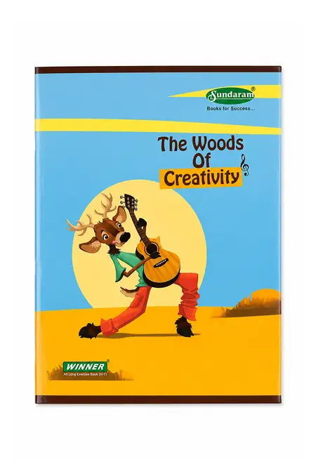 Sundaram A5 Exercise Book, Single Line Ruled - 172 Pages