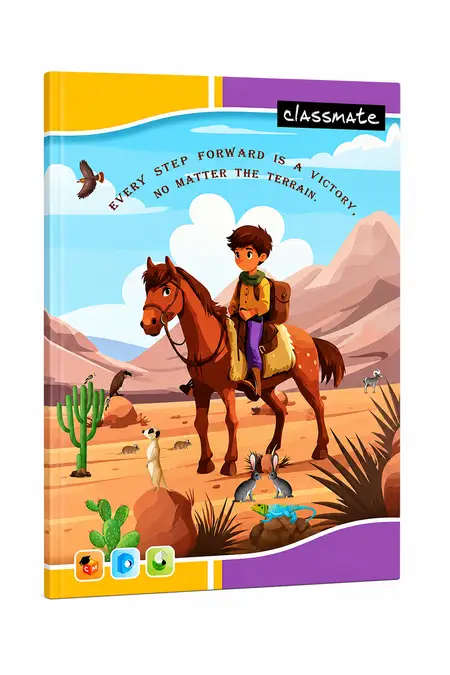 Classmate Exercise Book, Double Lines - 120 Pages