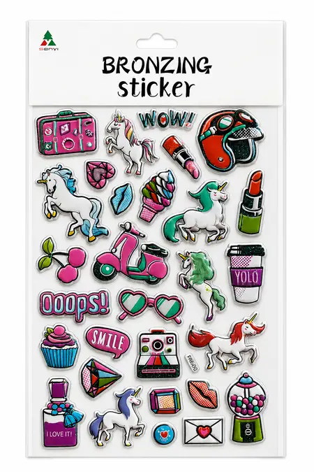 Aesthetic Bronzing Sticker - Pack of 1
