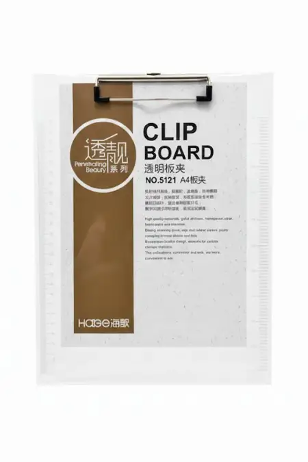 Transparent Exam Pad / Board - A4 size - Pack of 1