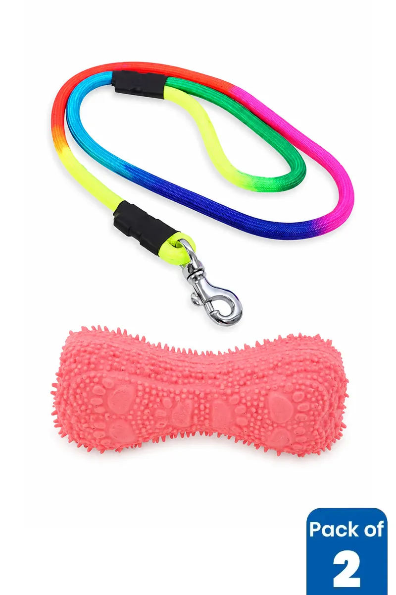 Complete Dog Walking & Chew Combo Set - Pack of 2