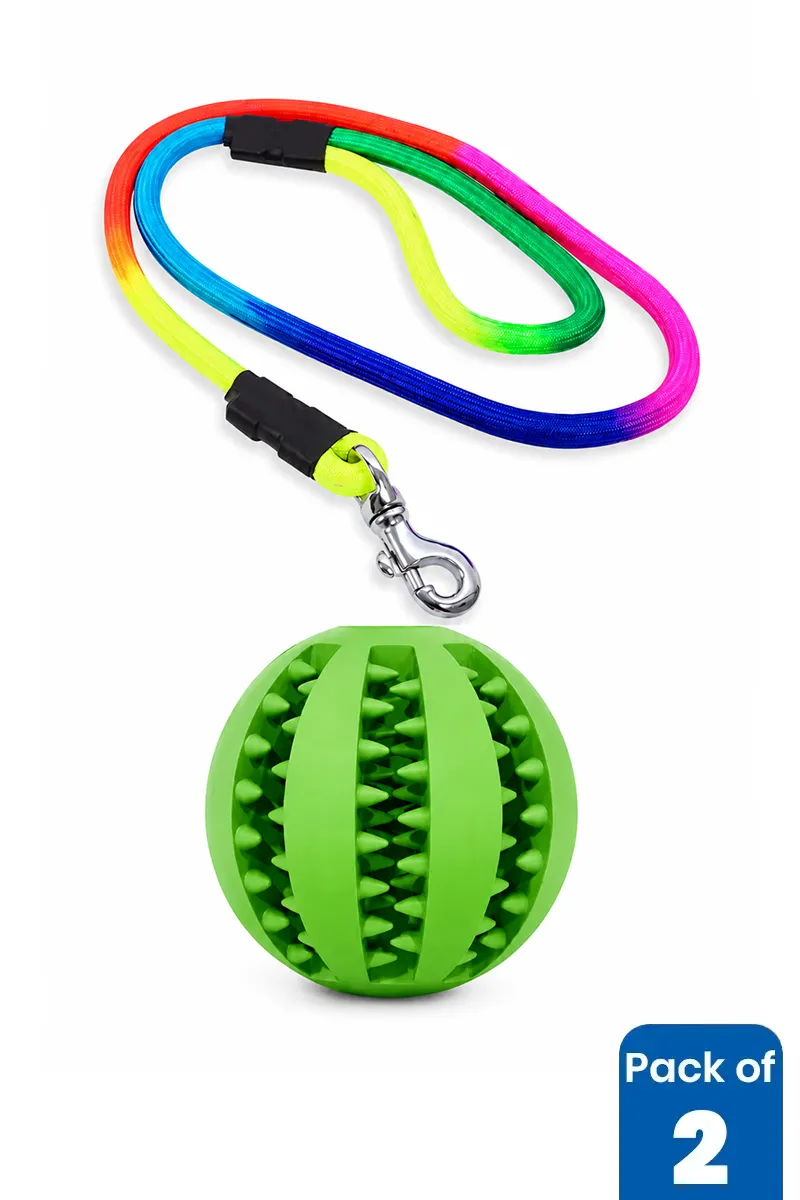 Complete Dog Walking & Play Combo Set - Pack of 2