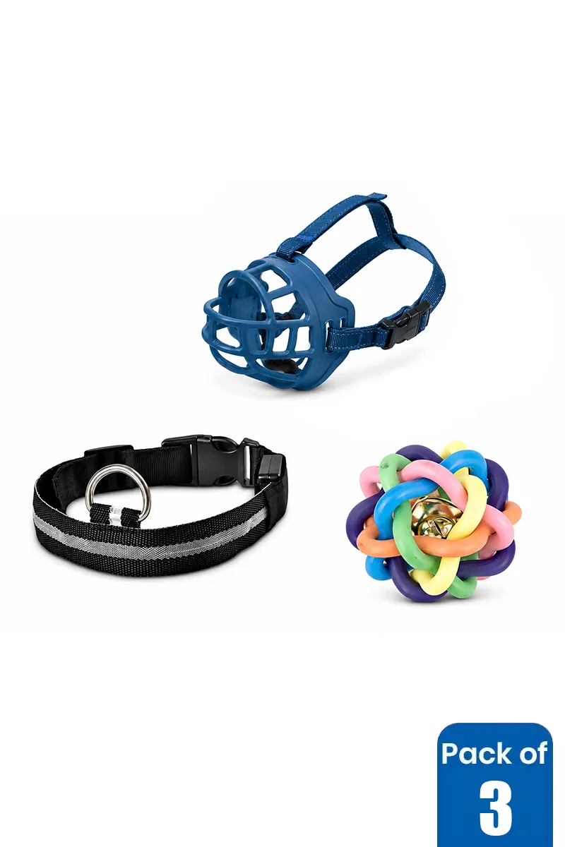 Complete Pet Care Combo - Pack of 3