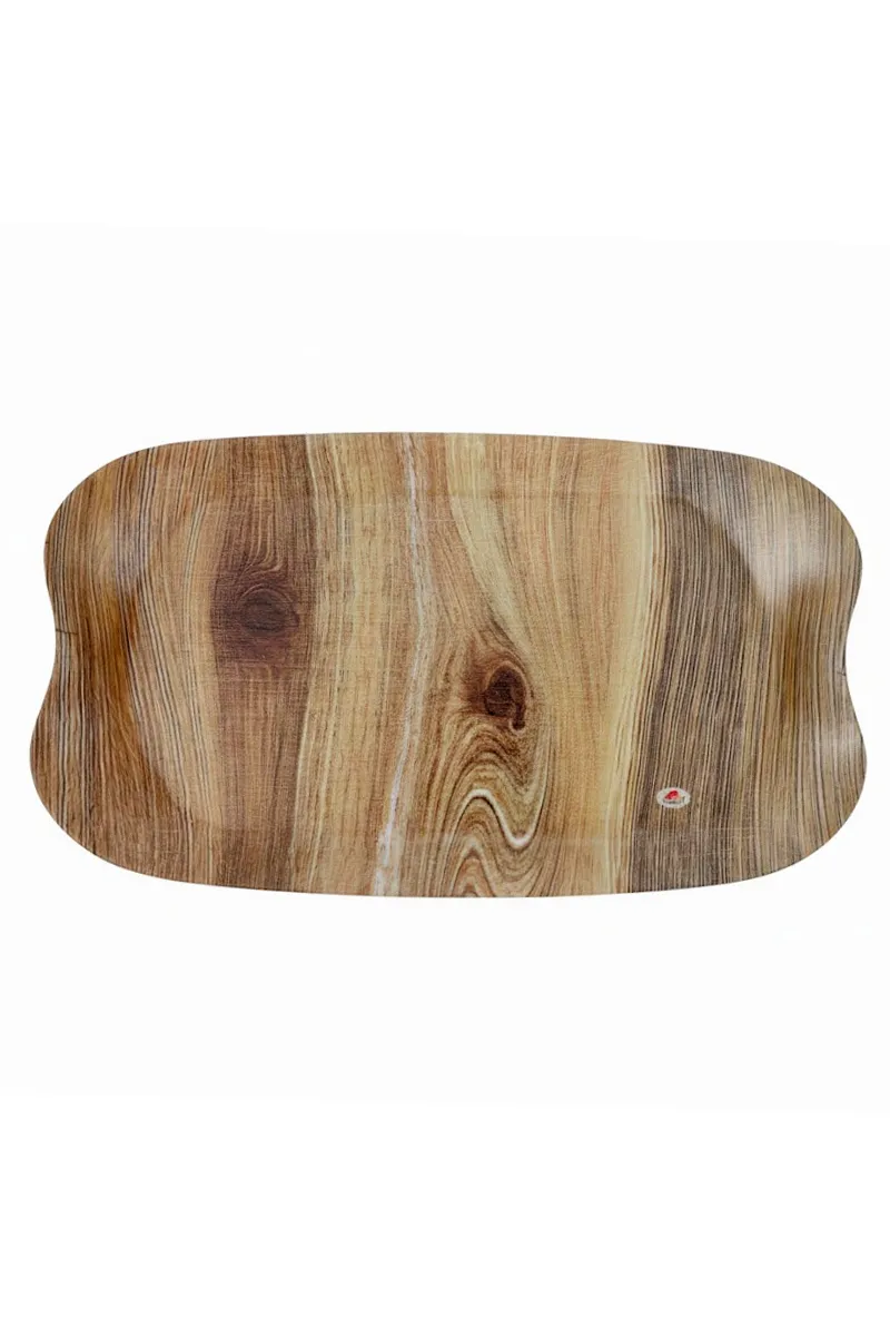 Melamine Serving Tray, Large - 1 PC Assorted Designs - PORUR POHK1074SERPLA