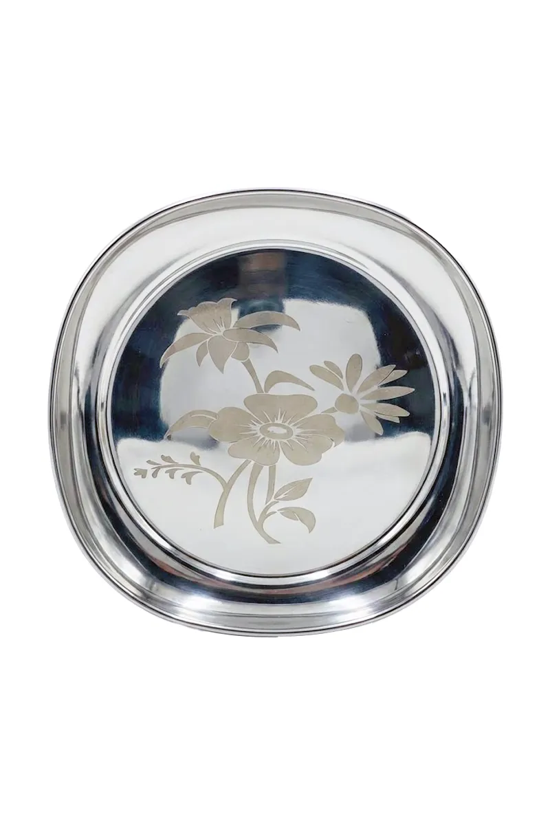 Stainless Steel Printed Plate - Small