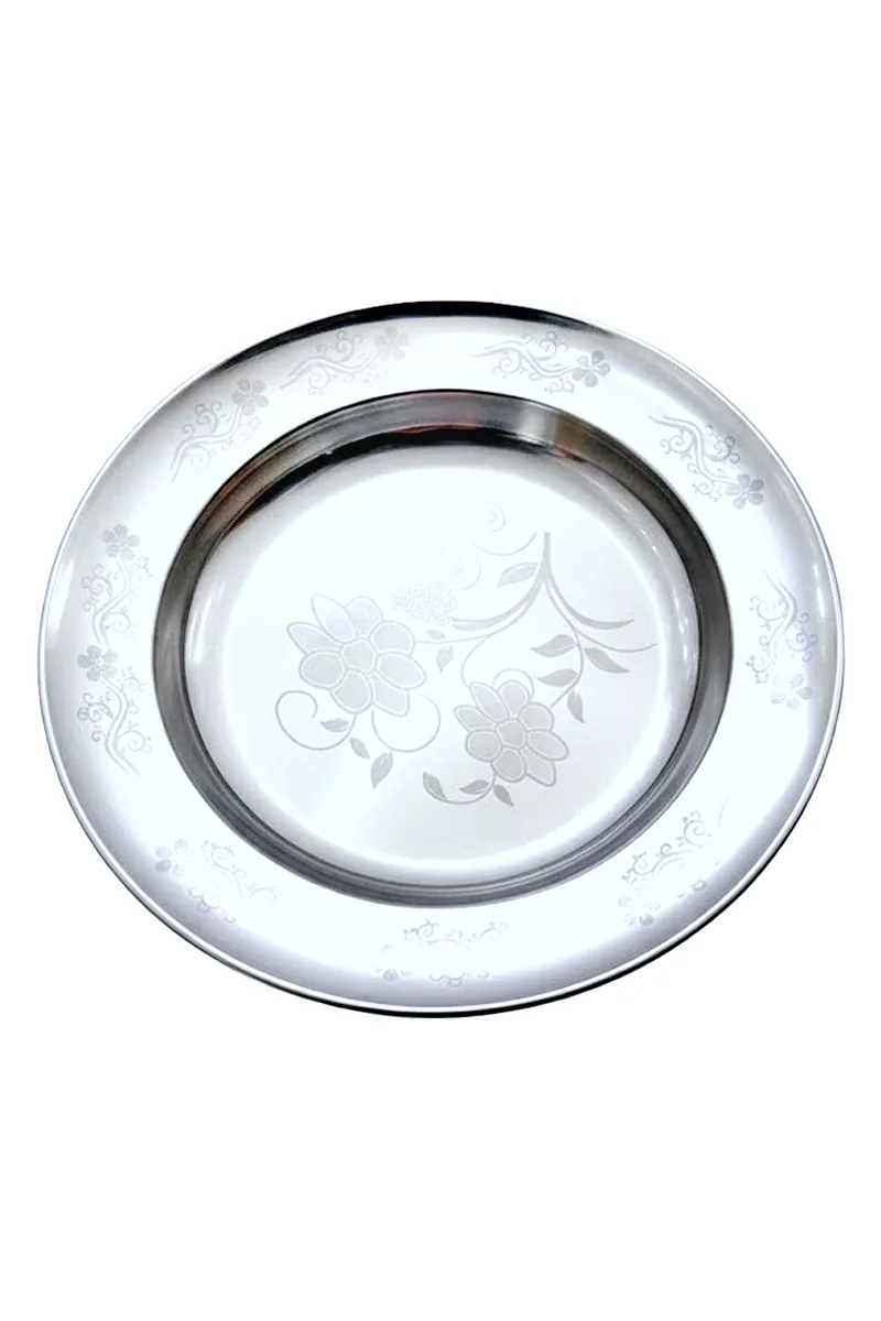 Stainless Steel Printed Plate - Small