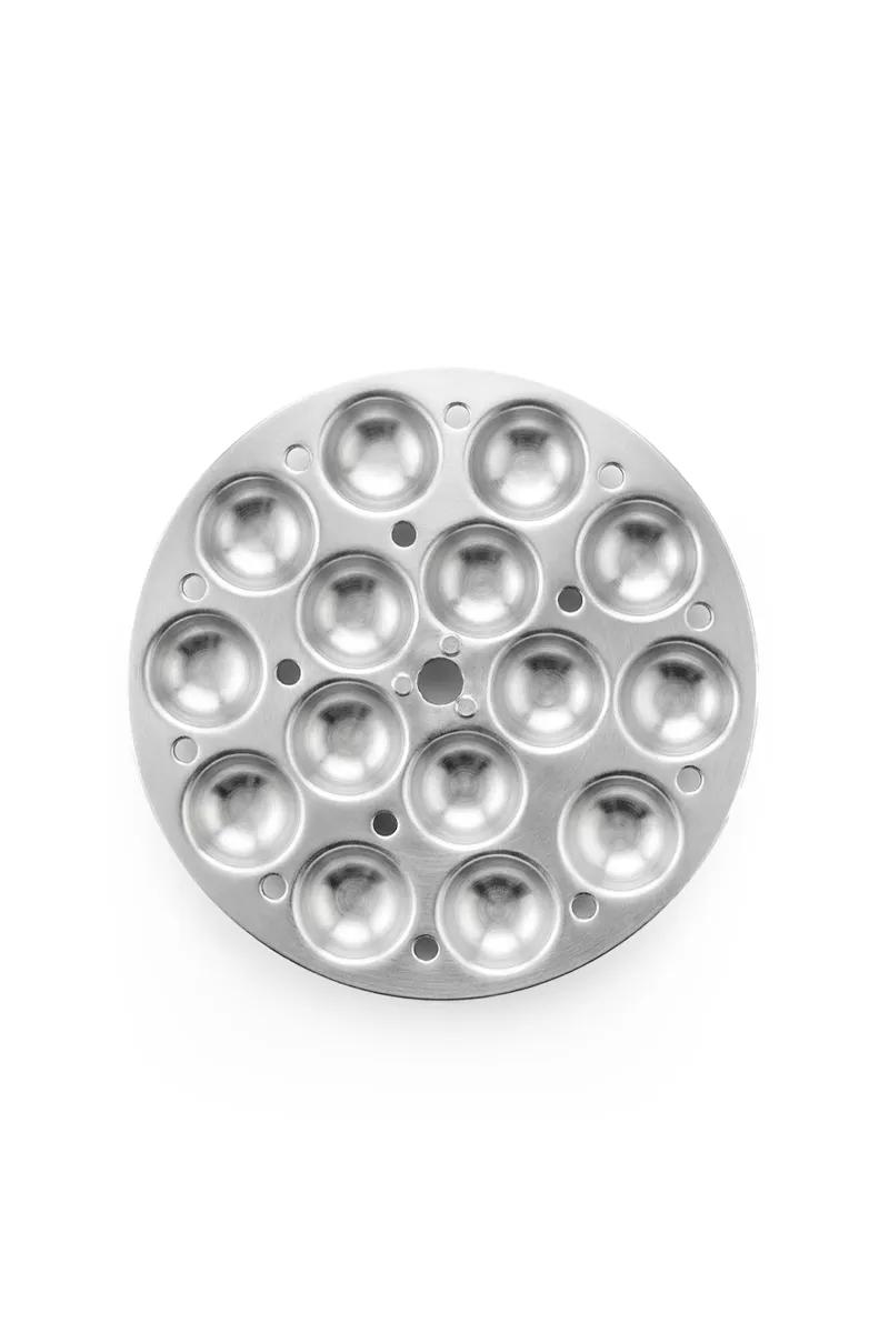 Aluminium Mini Idly Plate - 15 Idli - Silver - Porur POHK1131IDPLSIL