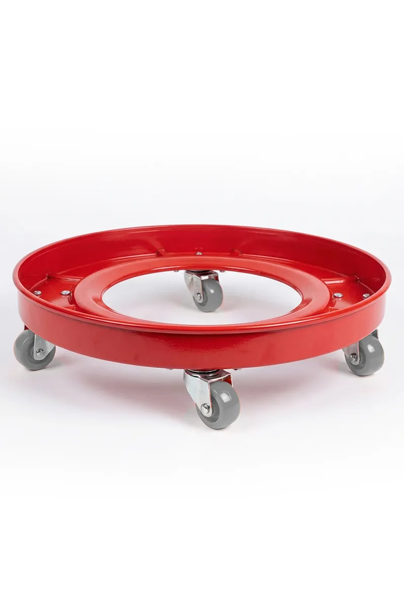 Plastic Gas Cylinder Trolley - Red - Porur POHK1154TRORED