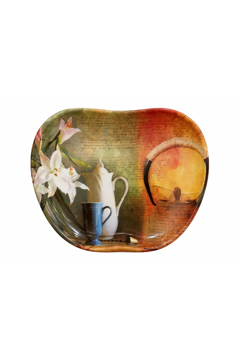 Melamine Serving Plate - Small - Porur - POHK1185PLATASST