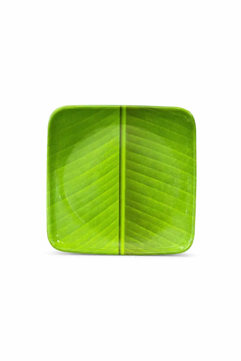 Melamine Banana Leaf Plate - Small