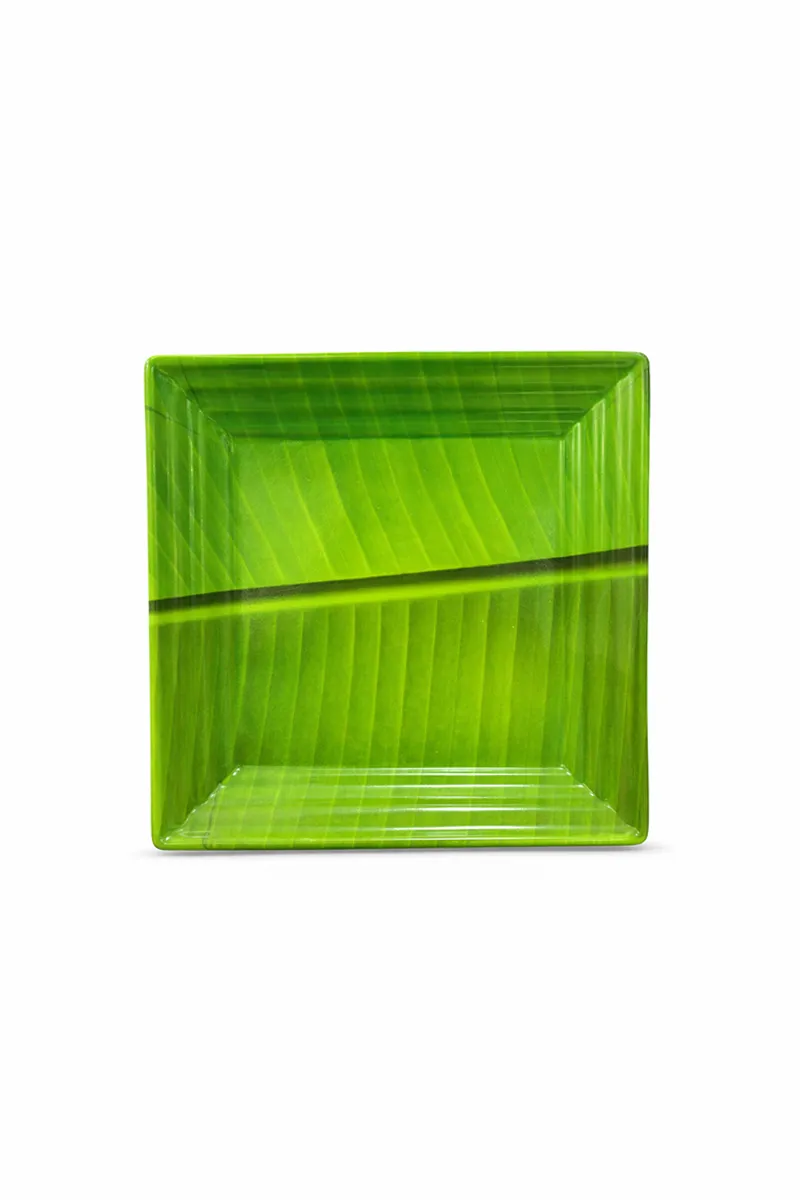 Melamine Banana Leaf Plate - Small