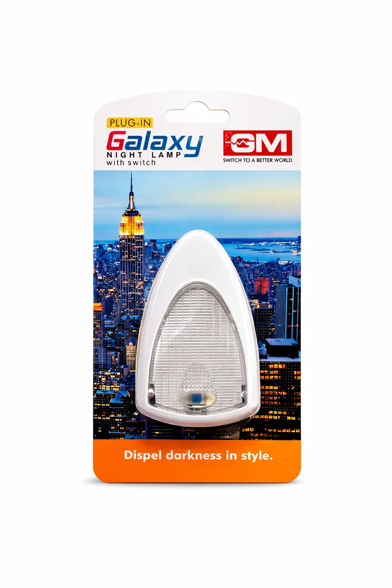 Plug In Wall Socket Night Light Lamp (Assorted) - 1 Pc