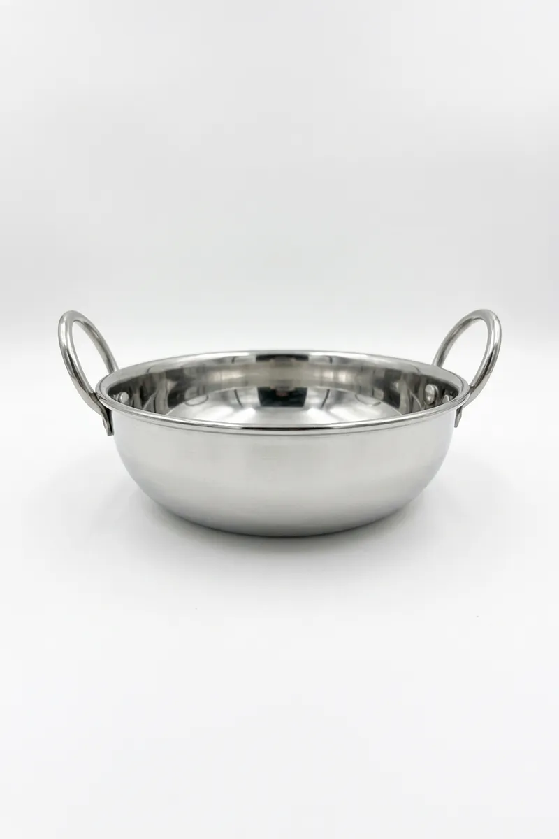 Stainless Steel Kadai - Small