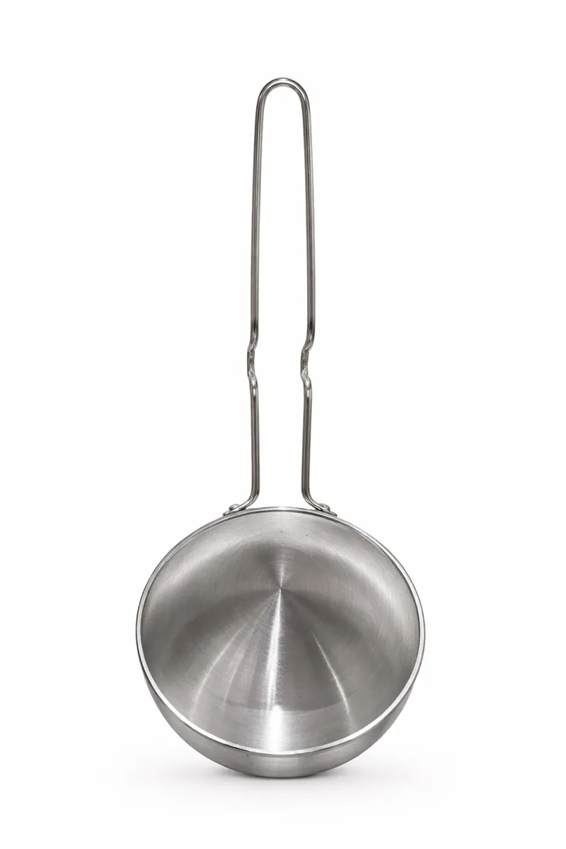 Stainless Steel & Aluminium Tadka Pan - Small