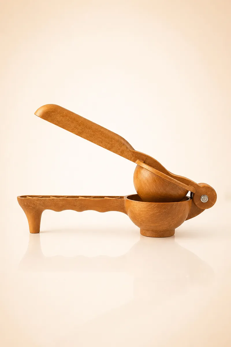 Plastic Lemon Squeezer - Medium, Brown - PORUR POHK1539SQUBRO
