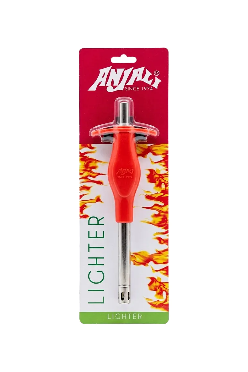 Anjali Plastic & Stainless Steel Gas Lighter - Medium