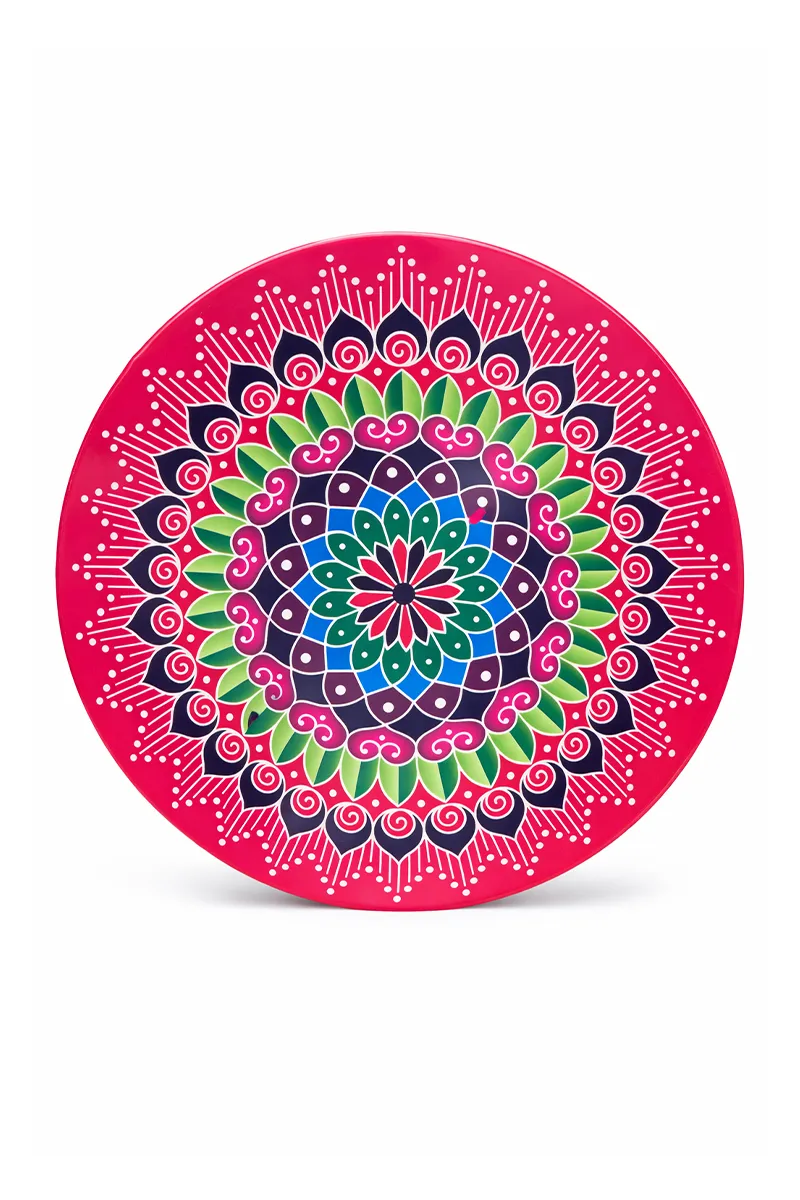 Traditional Rangoli Kolam Sticker, Medium - 1pc