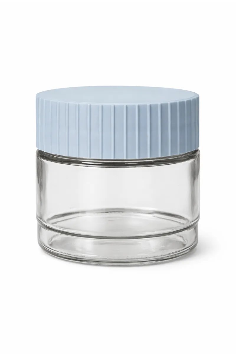 Glass Storage Container with Plastic Lid - Small