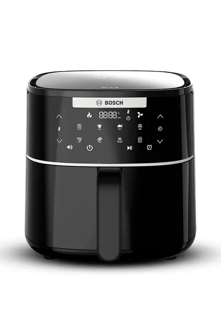 Bosch CrispMaxx 4 Ltr Digital Air Fryer with 6 Preset Menu, Touch Panel, Alarm Reminder (Black)
