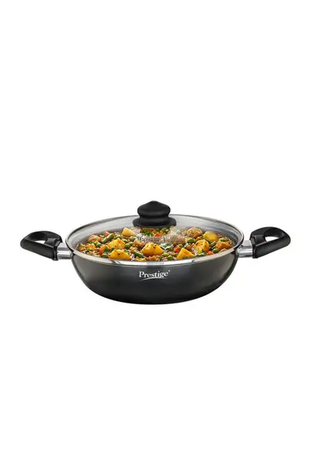 Prestige Omega Deluxe Granite Non-stick Kadai - 26CM, 3.25 Ltr (Assorted)