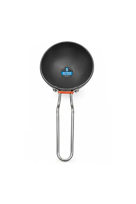 Hard Anodized Tadka Pan with Steel Handle - Small