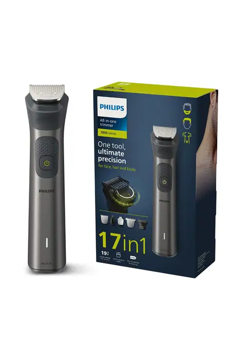 Philips MG7940/75 Multigroom Series 14-in-1 Head to Toe Trimmer with Self-Sharpening Metal Blades (Assorted)