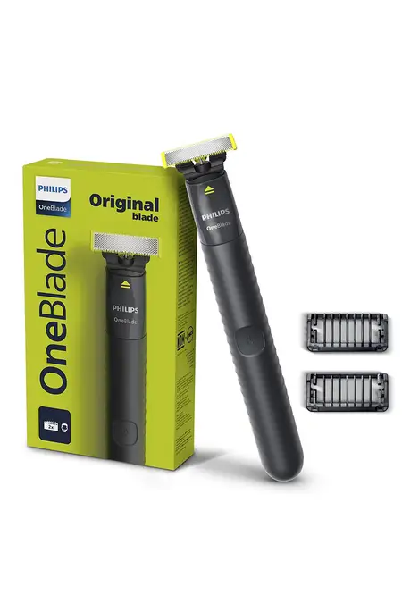 Philips QP1424/10 OneBlade Face Hybrid Trimmer & Shaver for Men with Dual Protection Technology (Assorted)