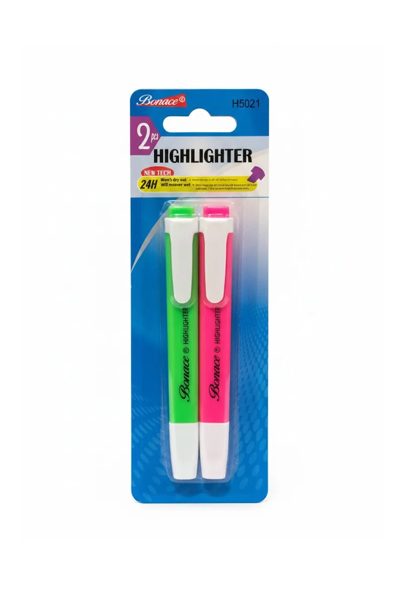 Neon Highlighter Set - Pack of 2 