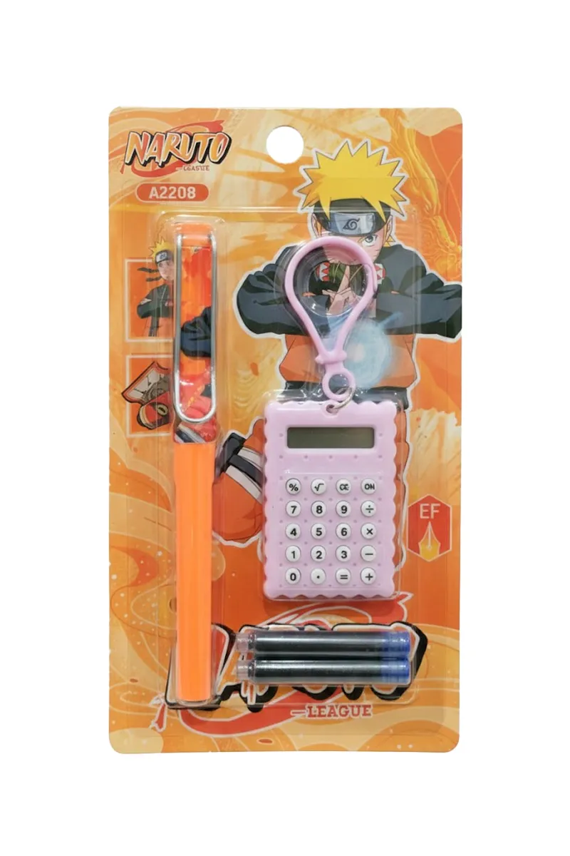 Fountain Pen with Cartidge and Mini Calculator - 1pc PORUR POST0175FNTPEN