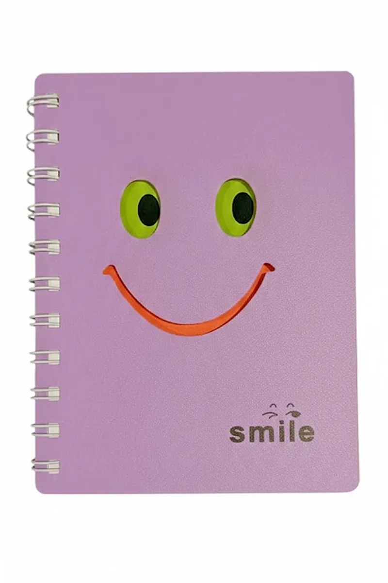 Multi-use Smiley Notebook - Pack of 1