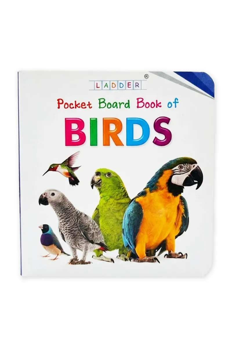 Pocket Board Book of Birds for Kids - 1pc
