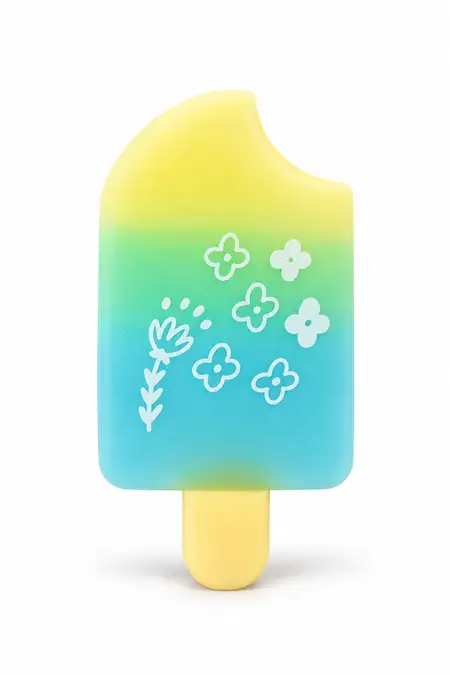 Cute Popsicle Shape Eraser - Pack of 1