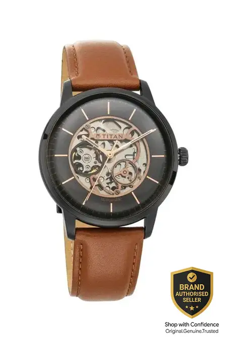 Titan Automatics Skeletal Automatic Analog Watch for Men