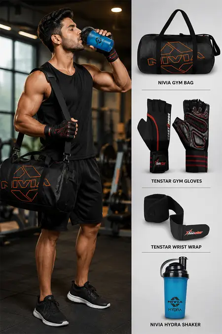 Gym Fitness Kit for Men & Women – set of 4