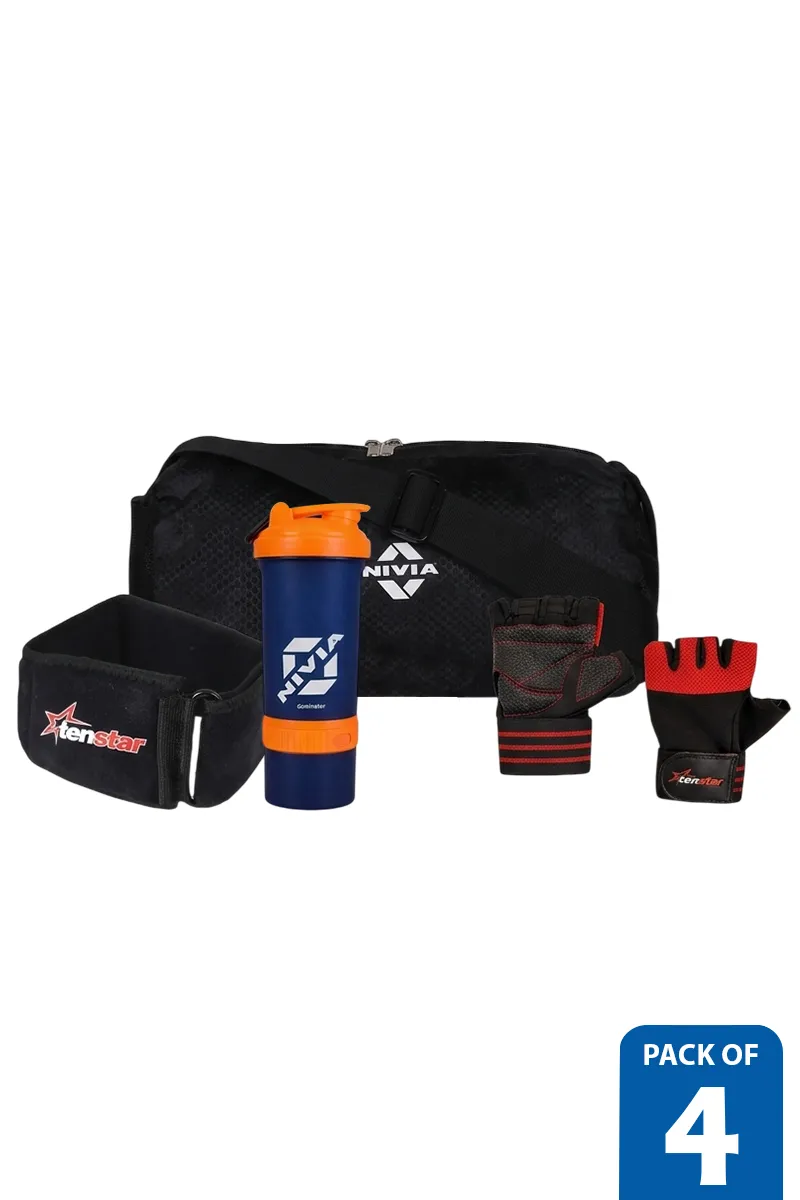 Gym Fitness Kit for Men & Women – set of 4