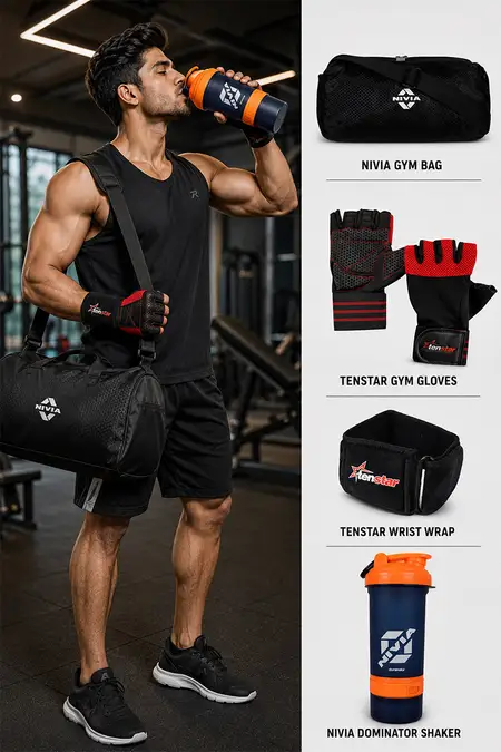 Gym Fitness Kit for Men & Women – set of 4