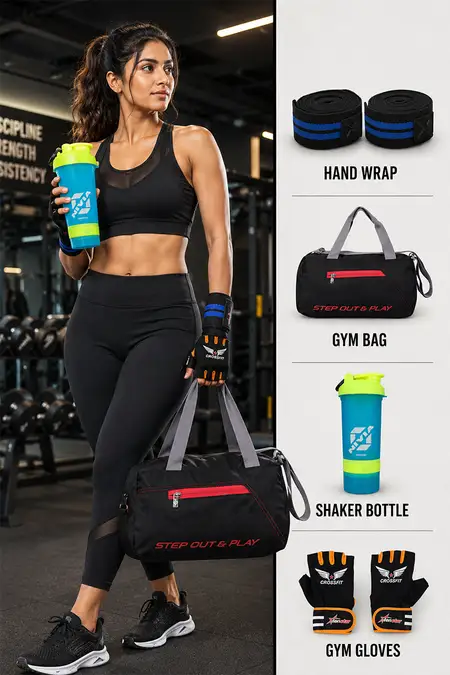 Gym Fitness Kit for Men & Women – set of 4