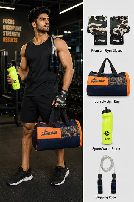 Gym Fitness Kit for Men & Women – set of 4
