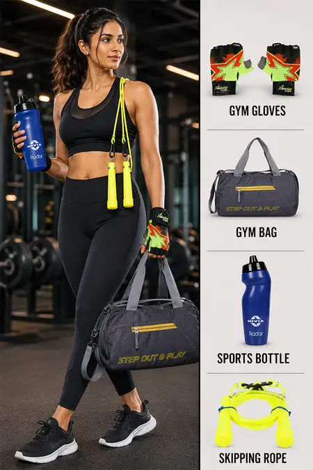 Gym Fitness Kit for Men & Women – set of 4