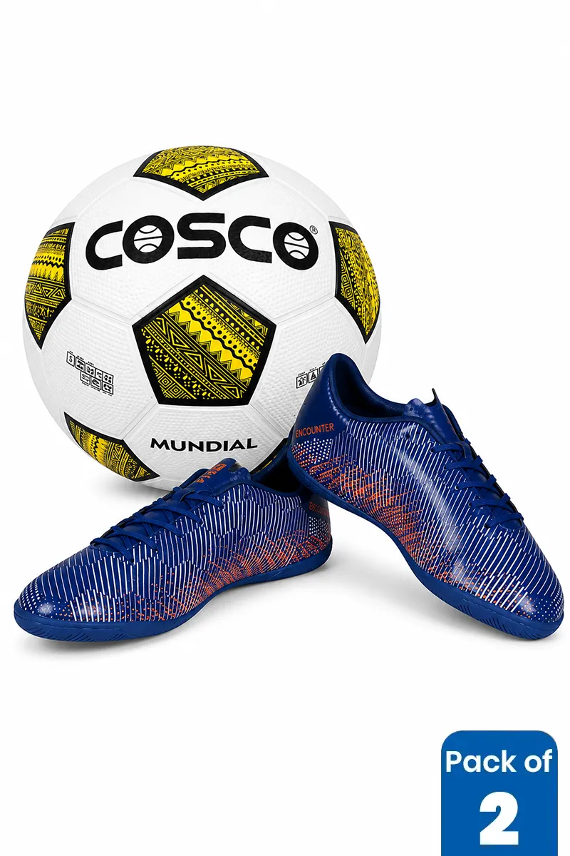 Complete Football with Football Shoe Combo Set – Pack of 2