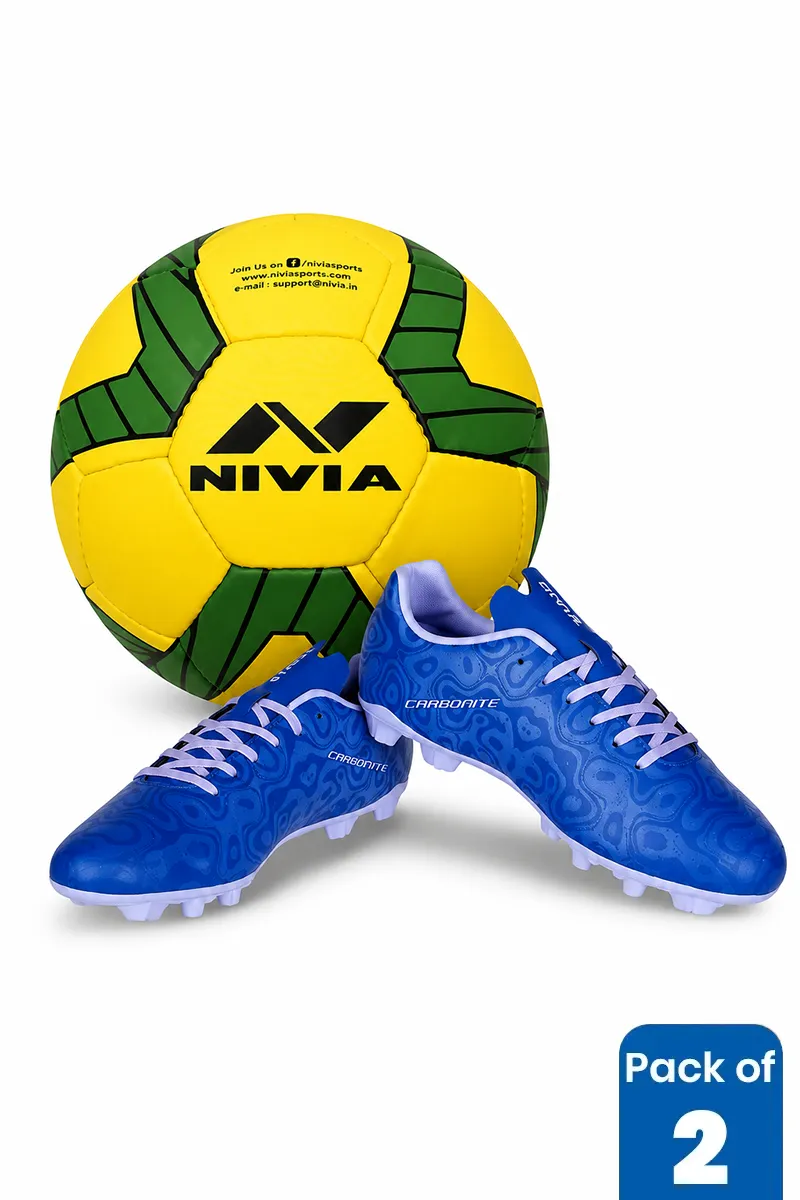 Complete Football with Football Shoe Combo Set – Pack of 2