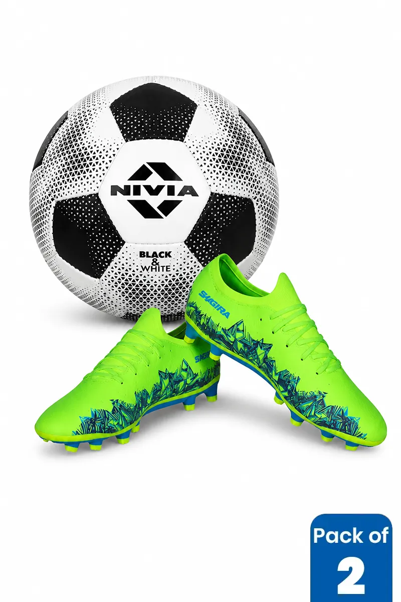 Complete Football with Football Shoe Combo Set – Pack of 2